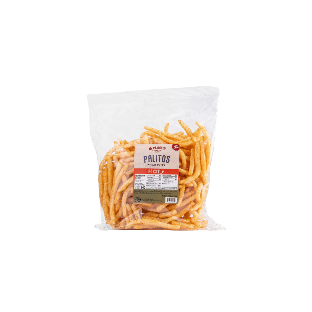 La Placita Snacks Palitos Hot 2.75 oz